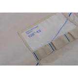 Duotone Boardbag Single Twintip 2027 weiß mit blauem Etikett und Griffen, Detail der Beschriftung und Nähte