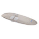 Duotone Boardbag Single Compact 2027 in Beige mit Duotone-Branding, Draufsicht, kompakte Tasche mit Tragegriffen und Verschlusssystem