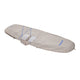 Duotone Boardbag Single Foil 2027 in Beige mit blauen Details, Draufsicht, gepolsterte Schutztasche für Foilboards