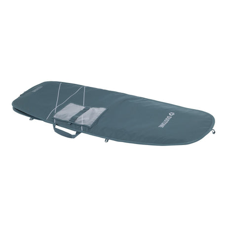 Duotone Boardbag Single Foil 2027 in Dunkelblau mit transparentem Fenster, Seitenperspektive
