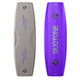 Duotone Jaime SLS 2027 Kiteboard in Grau und Violett, Draufsicht beider Seiten mit Duotone-Logo und Modellbezeichnung
