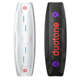 Duotone Select Concept Blue 2027 Wakeboard, Weiß und Schwarz, Oberflächen-Ansicht von oben