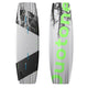 Duotone TS Big Air SLS 2027 Kiteboard, Doppelansicht mit grauem und neongrünem Design, Oberseite und Unterseite