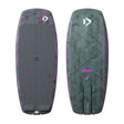 Duotone Soar SLS 2027 Kiteboard, grau-grün mit magenta, Oberseite und Unterseite, Doppelansicht