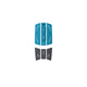 Duotone Traction Pad Front 2027 in Blau und Grau mit strukturiertem Griffmuster, Vorderansicht