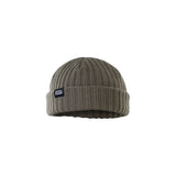 ION Ionic Fisherman 2026 Strickmütze in Grau mit Rippenmuster und ION-Logo, Frontansicht