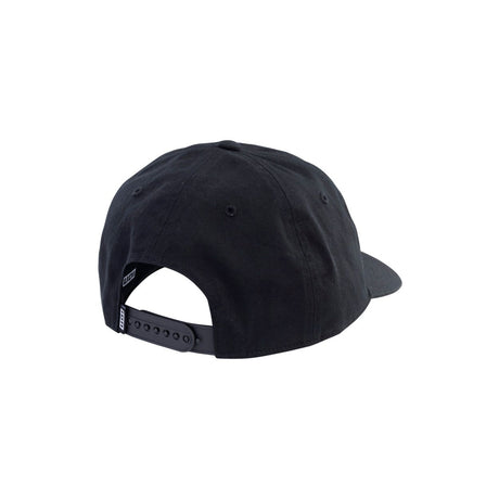 ION Cap Session 2026 schwarze Sportkappe mit Snapback-Verschluss, Seitenansicht