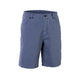ION Denim Shorts 2026 in Blau, Frontansicht, Baumwoll-Denim mit klassischen Taschen und Reißverschluss