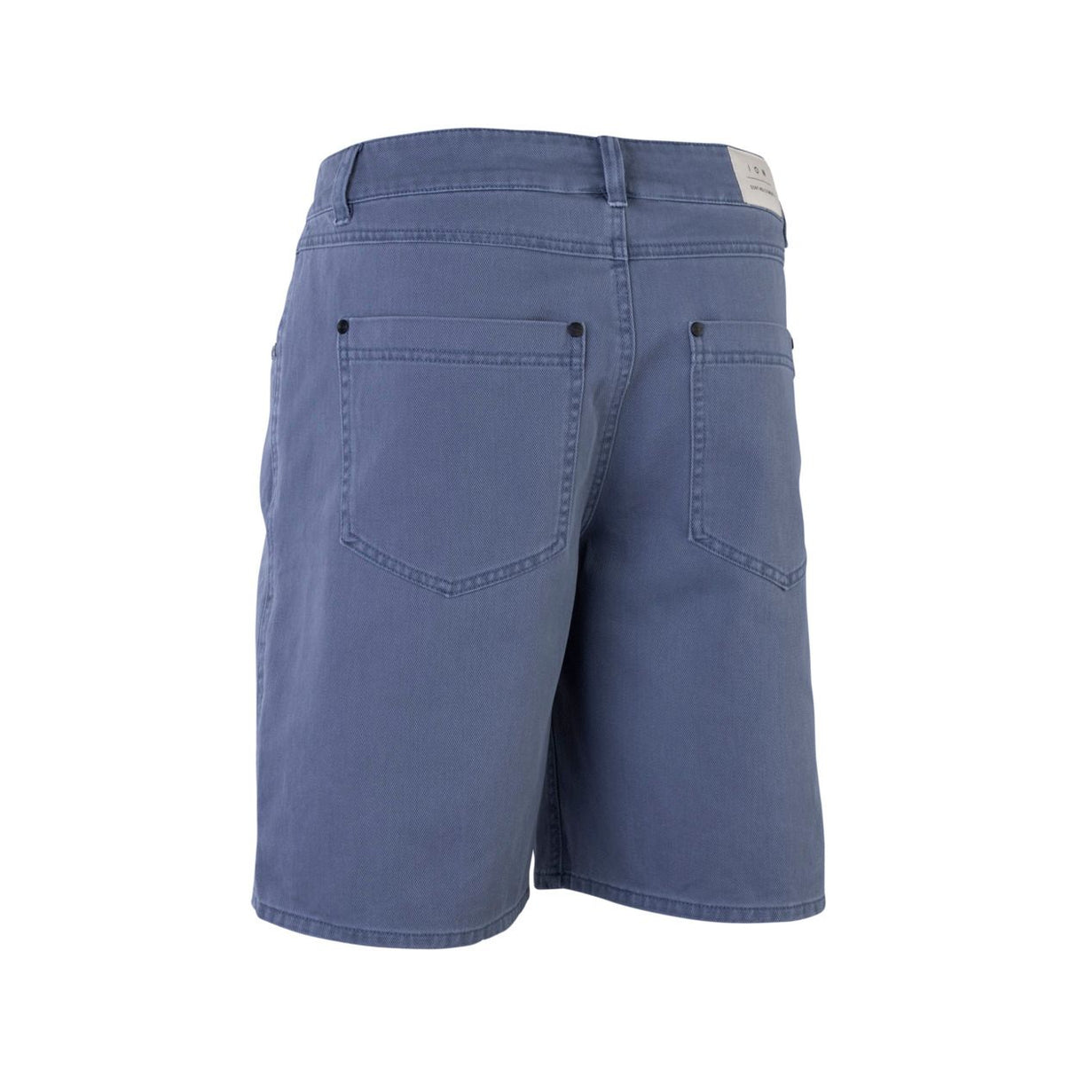 ION Denim Shorts 2026 blaugrau, Jeansstoff, Rückansicht mit Gesäßtaschen