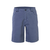 ION Denim Shorts 2026 in Blau, Frontalansicht, Baumwollmischgewebe mit klassischem Schnitt und Taschen