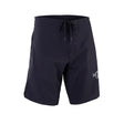 ION Avalon 18 Boardshorts 2026 schwarz, Frontansicht, Schnelltrocknungsmaterial mit Kordelzug