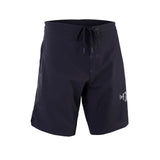 ION Avalon 18 Boardshorts 2026 schwarz, Frontansicht, Schnelltrocknungsmaterial mit Kordelzug