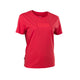 ION Ionic 2026 Damen T-Shirt rot Baumwolle mit Logo-Print Frontansicht