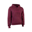 ION Ionic 2026 Hoodie in Bordeaux mit gesticktem Logo, Frontalansicht