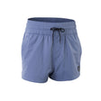 ION Tally 2.5 Boardshorts Damen blau, Frontansicht, Elastikbund mit Zugband, funktionales Design