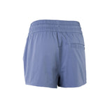 ION Tally 2.5 Boardshorts Damen blau, Rückansicht, elastischer Bund, funktionales Design