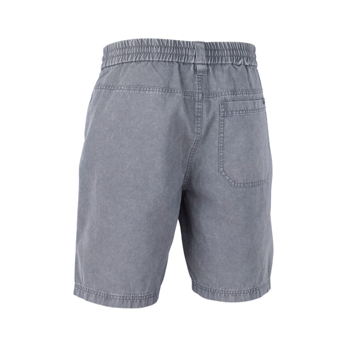 ION Shorts HD Cotton 2026 grau, Baumwollmischgewebe, elastischer Bund, Rückansicht