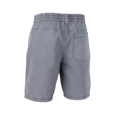 ION Shorts HD Cotton 2026 grau, Baumwollmischgewebe, elastischer Bund, Rückansicht