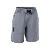 ION Shorts HD Cotton 2026 in Grau, Baumwolle, mit Kordelzug und Seitentaschen, Frontansicht