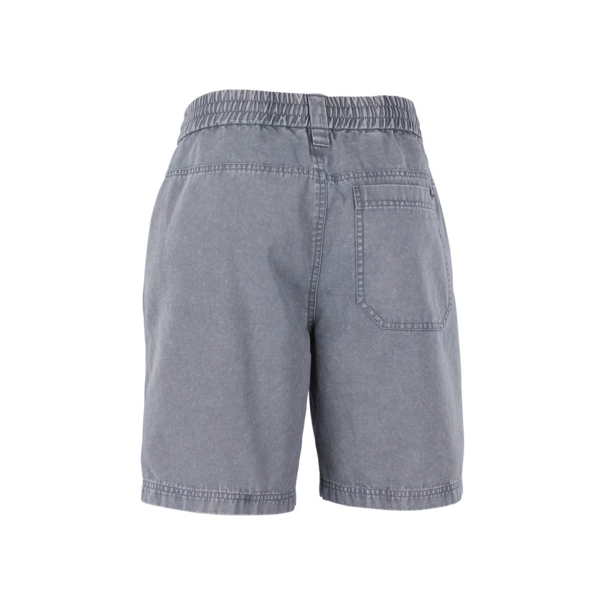 ION Shorts HD Cotton 2026 grau, Baumwollmischgewebe, elastischer Bund, Rückentaschen, Rückansicht