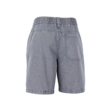 ION Shorts HD Cotton 2026 grau, Baumwollmischgewebe, elastischer Bund, Rückentaschen, Rückansicht