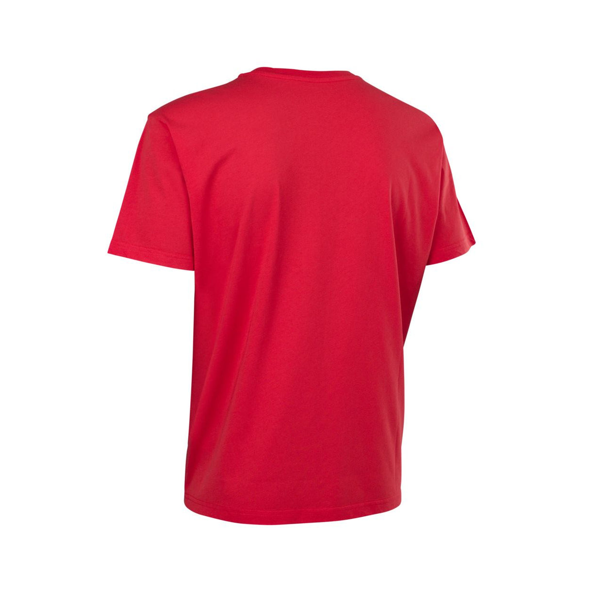 IONIONIC 2026 T-Shirt in Rot aus Baumwolle, Frontalansicht auf weißem Hintergrund