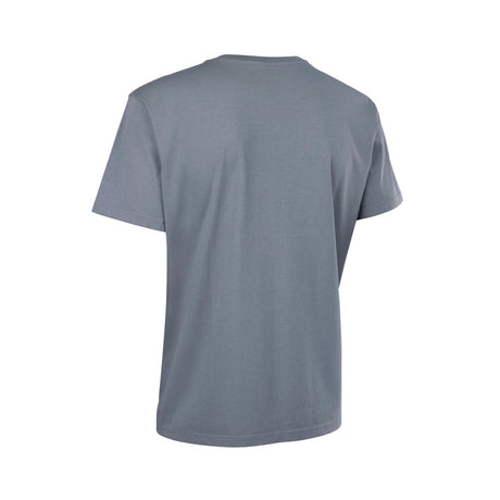 IONIONIC 2026 graues T-Shirt aus Baumwolle, Kurzarm, Rückansicht