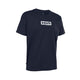 IONIONIC 2026 T-Shirt Dunkelblau mit weißem ION Logo, Frontansicht