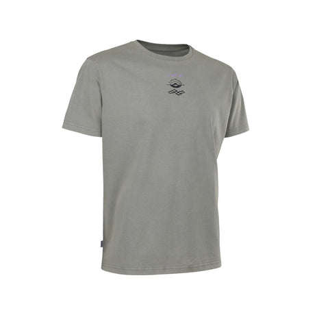 ION Mood 2026 T-Shirt grau mit kleinem Logo-Print vorne