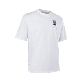 ION Vibes T-Shirt 2026 weiß, Baumwolle, Kurzarm mit kleinem Logo-Print, Vorderansicht