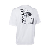 ION Vibes T-Shirt 2026 weiß mit schwarzem grafischem Print, Baumwolle, Frontalansicht