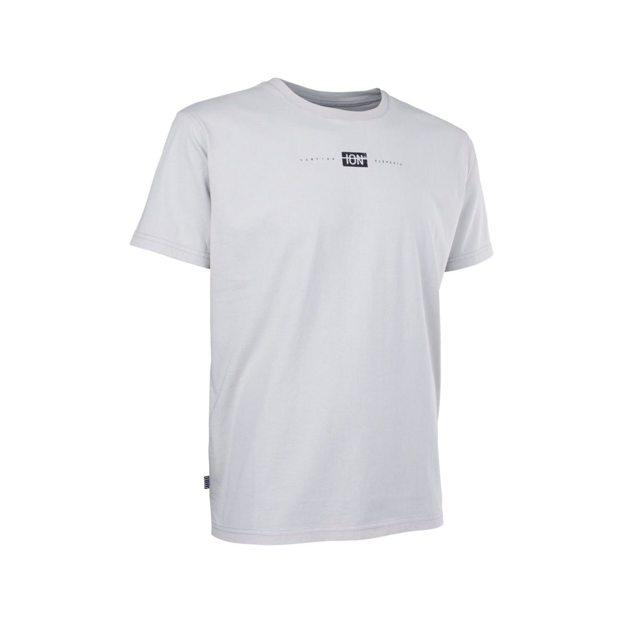 ION Graphic Tee 2026 weißes T-Shirt mit Logodruck, Frontansicht