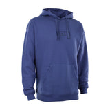 ION IONIC Hoodie 2026 in Blau, Kapuzenpullover aus Baumwolle, Frontalansicht mit Kängurutasche