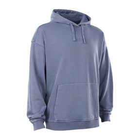 ION Surfing Elements Hoody 2026 in Blaugrau, Kapuzenpullover aus Baumwolle, Frontalansicht