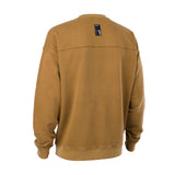 ION Sweater Mood Men in Camelfarbe, Rückansicht, Rundhalsausschnitt, Langarm, Baumwollmischgewebe
