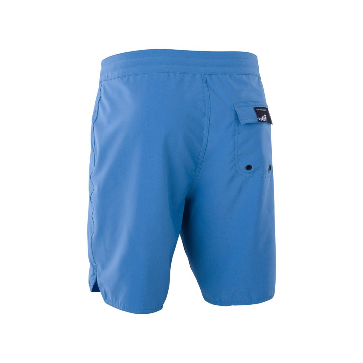 ION Ionic 19 Boardshorts 2026 blau, Rückansicht, Schnelltrocknende Badeshorts mit Seitentasche