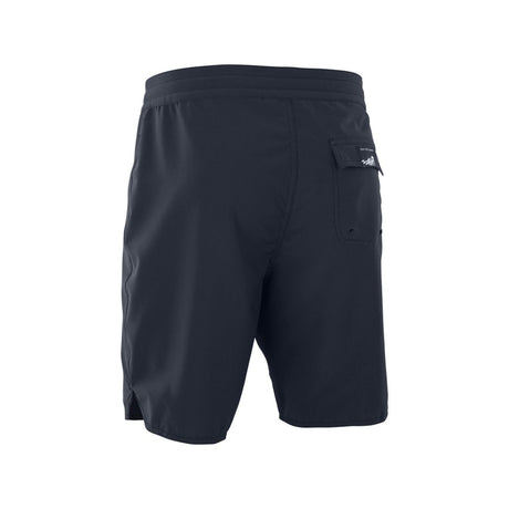 ION Ionic 19 Boardshorts 2026 in Schwarz mit Seitentasche, Rückansicht