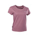 ION Stoked T-Shirt für Damen in Mauve, Frontansicht mit kleinem Logo auf der Brust