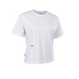 ION Tee Vibes 2026 weißes Baumwoll-T-Shirt mit Logo-Print, Frontansicht