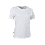 ION S-Ionic T-Shirt 2026 weiß, Frontansicht, Kurzarm Baumwoll-T-Shirt mit kleinem Logo