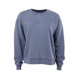 ION Sweater Mood 2026 blaugrau mit Stickerei, Frontansicht