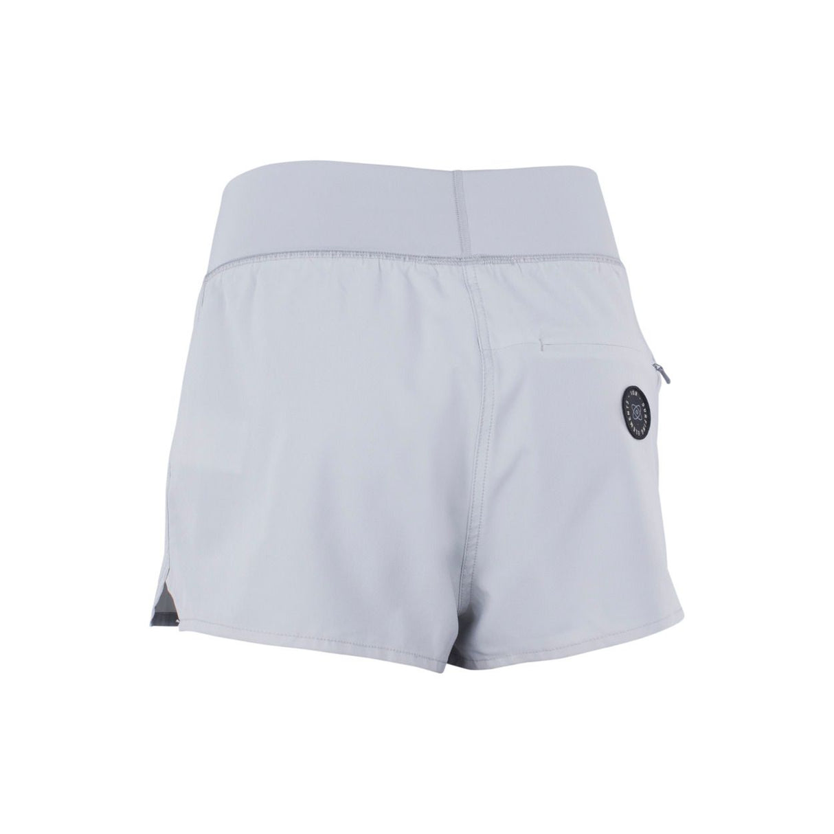 ION Ionic 2026 Shorts in Grau, Rückansicht, funktionales Design mit Logodetail