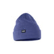 ION Beanie Ionic 2026 Strickmütze in Blau, Frontalansicht mit ION-Logo-Label