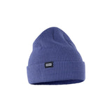 ION Beanie Ionic 2026 Strickmütze in Blau, Frontalansicht mit ION-Logo-Label