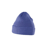 ION Beanie Ionic 2026 in Blau, gestrickte Wintermütze mit Rippstruktur, Frontansicht