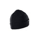 ION Beanie Ionic 2026 schwarze Strickmütze aus Rippengewebe, Frontansicht