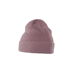 ION Beanie Ionic 2026 Strickmütze in Mauve, geripptes Strickdesign, Frontansicht