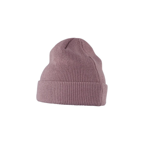 ION Beanie Ionic 2026 Strickmütze in Mauve, geripptes Strickdesign, Frontansicht