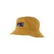 ION Bucket Hat 2026 in Ockergelb mit Logopatch, Frontalansicht
