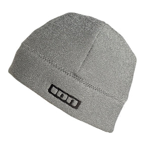 ION Wooly Neopren Beanie 2026 grau, Neopren-Wollmütze mit ION-Logo, Frontansicht